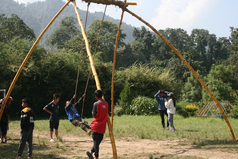 a swing for Tihar